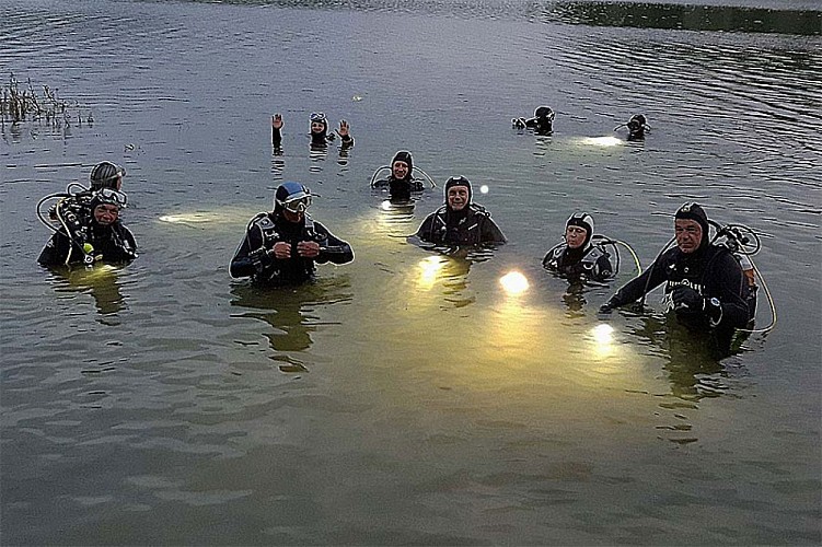 Plongee au lac de la mouche