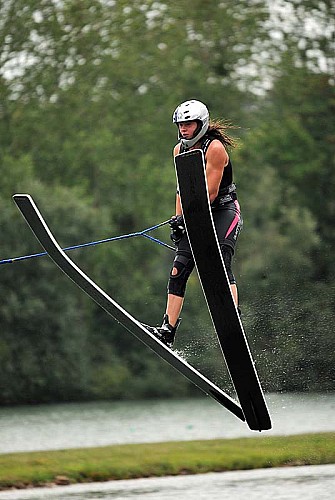 Ski nautique wakeboard au Club Nautique de la Liez
