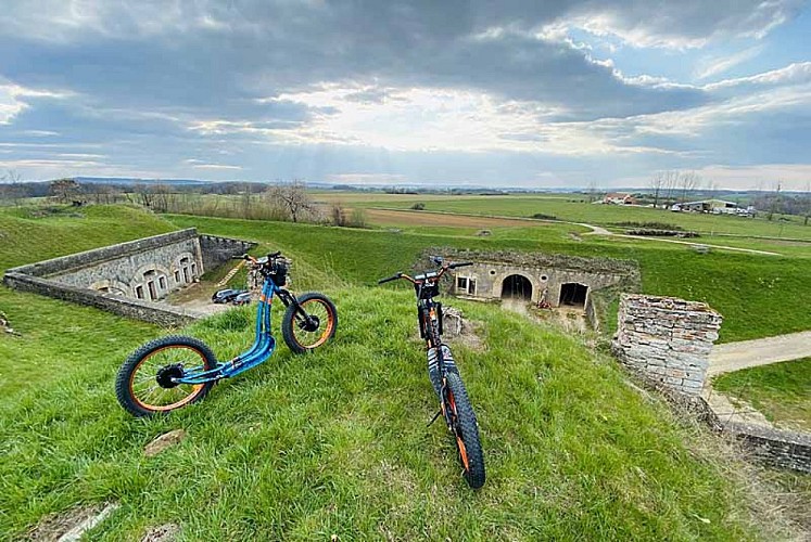 Lake trott au lac de la Liez