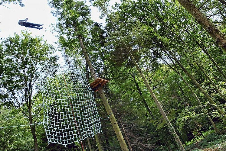 Sensation Nature - Accrobranche à Saints-Geosmes