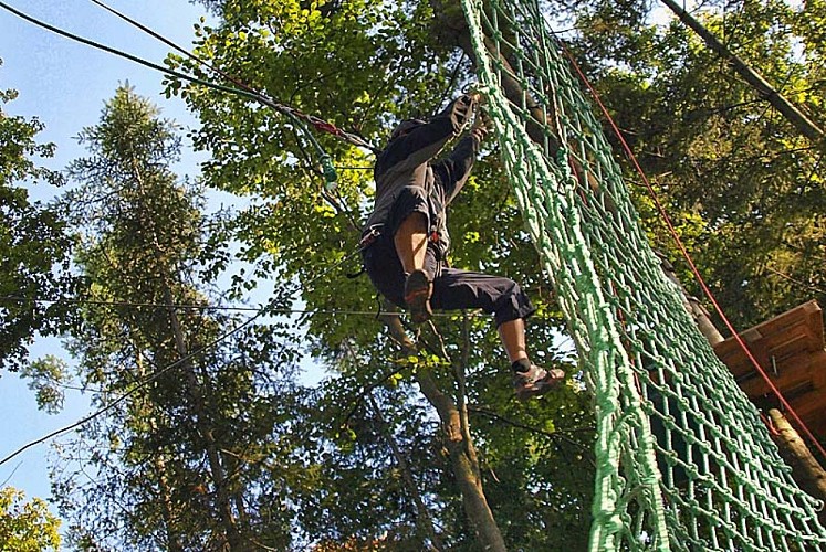 Sensation Nature - Accrobranche à Saints-Geosmes
