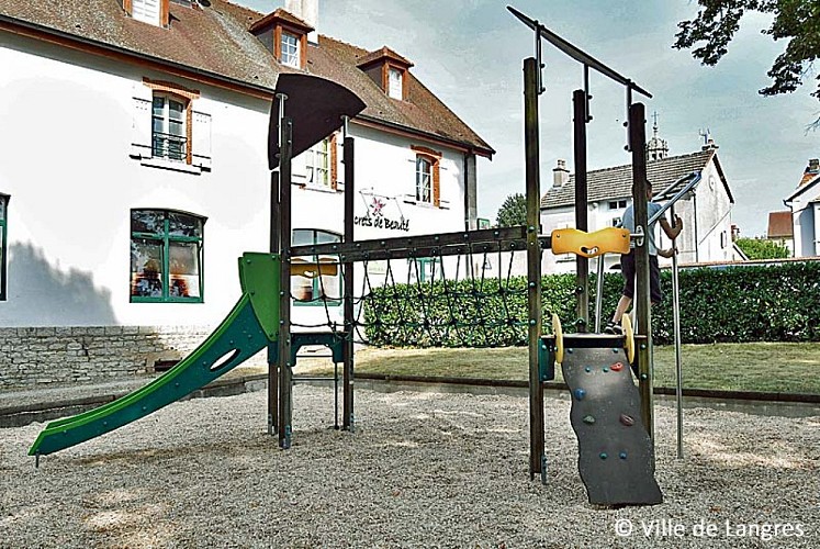 Aire de jeux du camping Navarre