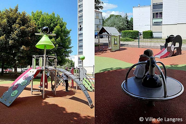 Aire de jeux des quartiers-neuf à Langres