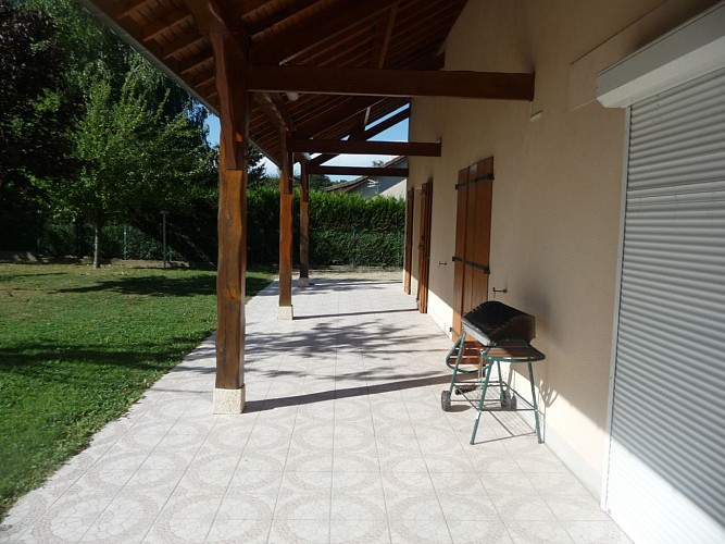 LOGIS DU DER - terrasse arrière converte