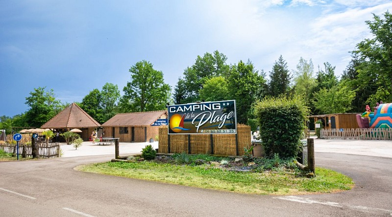 CAMPING DE LA PLAGE ENTREE