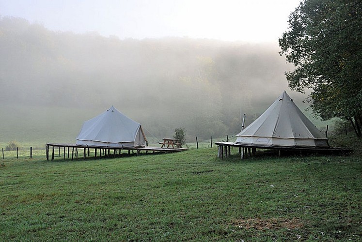 Chemins de traverse - Tentes nomades