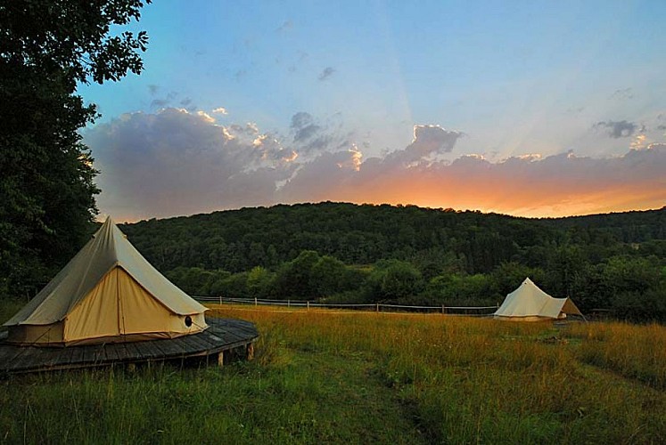 Chemins de traverse - Tentes nomades