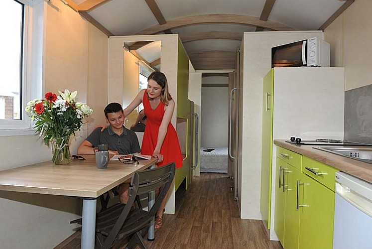 Camping de la Liez - Roulotte