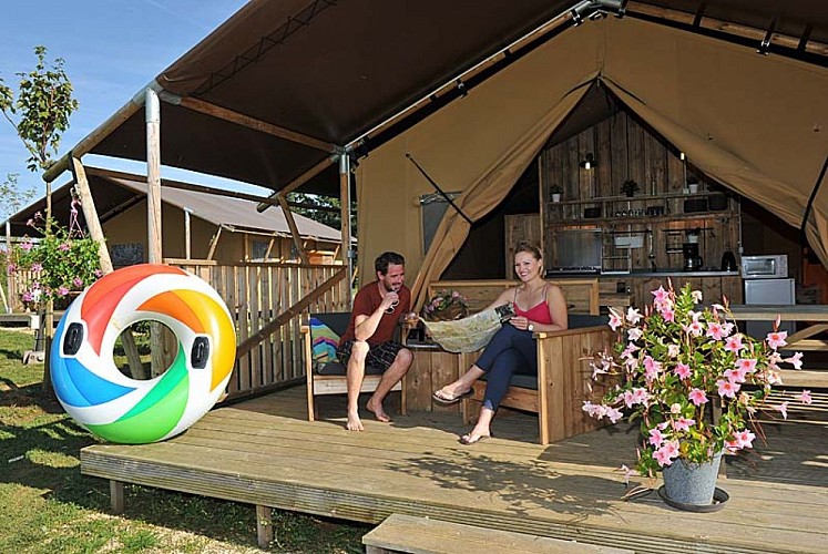 Camping de la Liez - Tente Safari