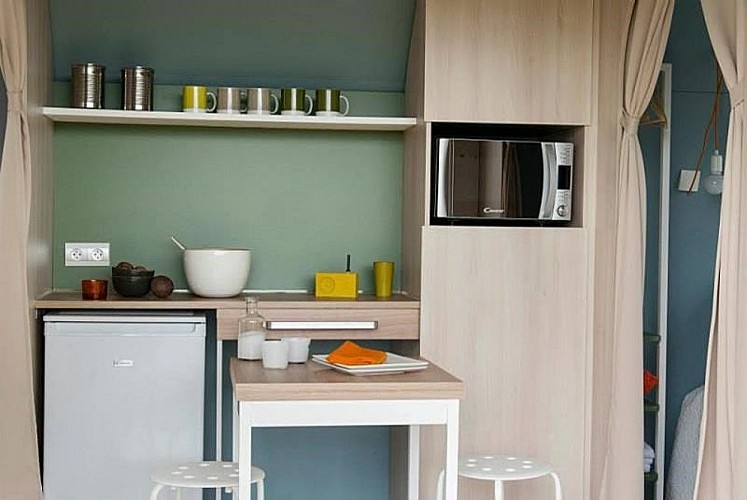 Camping du lac de la Liez - Tente Coco