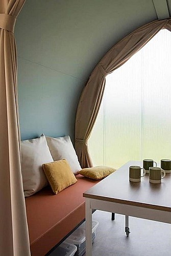 Camping du lac de la Liez - Tente Coco