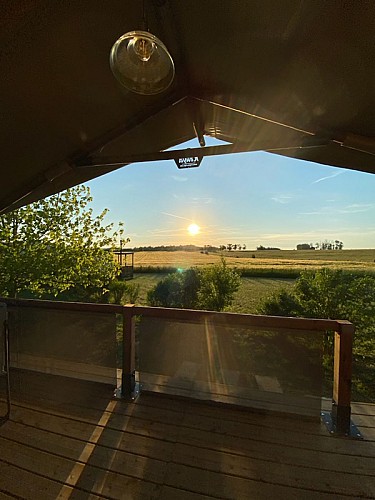 Camping du Lac de la Liez - Tente Kenya