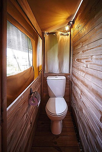 Camping du Lac de la Liez - Tente Kenya