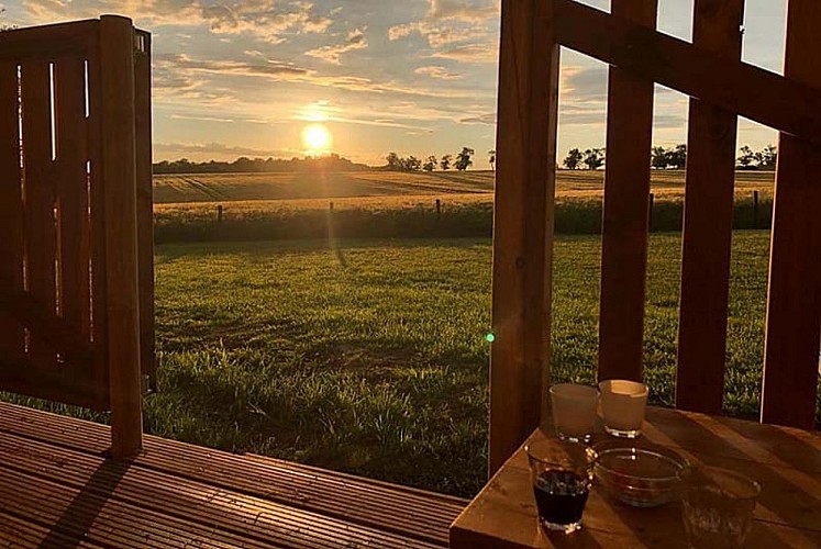 Camping du Lac de la Liez - Tente Kalahari