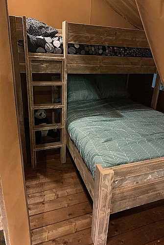 Camping du Lac de la Liez - Tente Kalahari