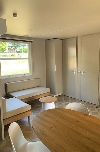 Ciela Privilège 2 chambres, au Camping de la Liez