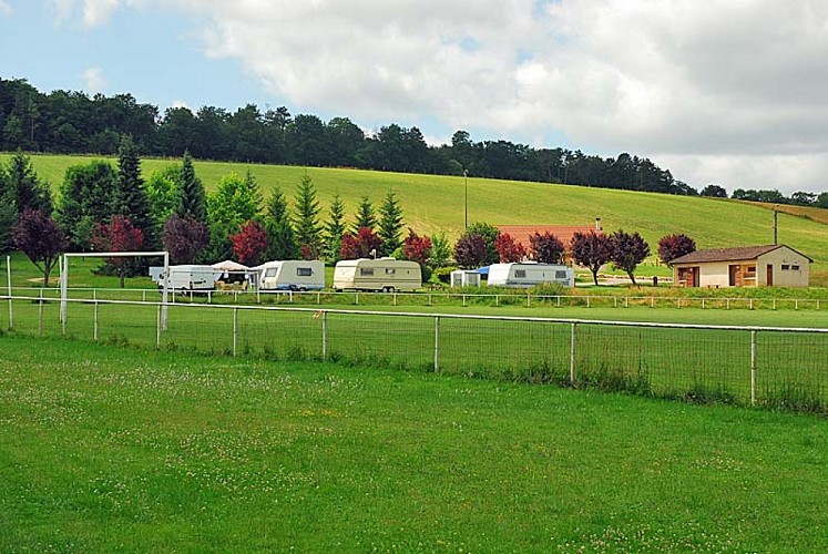 Camping les Charbonnières à Auberive