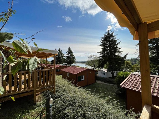 Chalets au Camping de la Liez