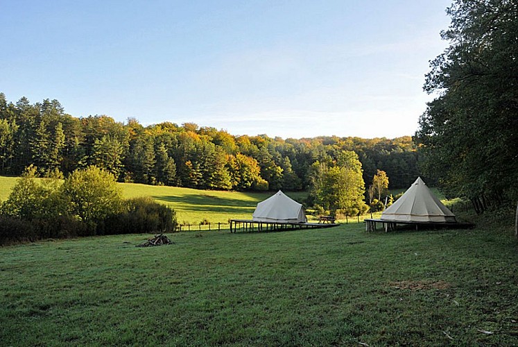 Chemins de traverse - Tentes nomades