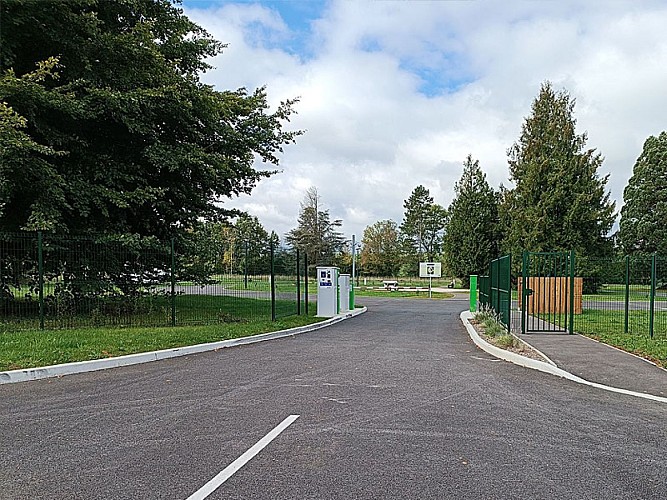 Aire de camping-car de Chateauvillain