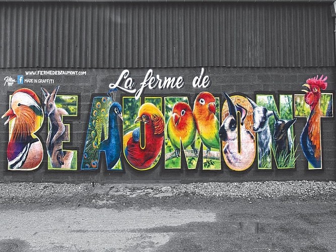 Ferme de Beaumont - EU - Fresque