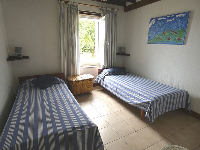 2eme chambre du Gite de Jean 10402 à Horsarrieu avec les Gîtes de France Landes