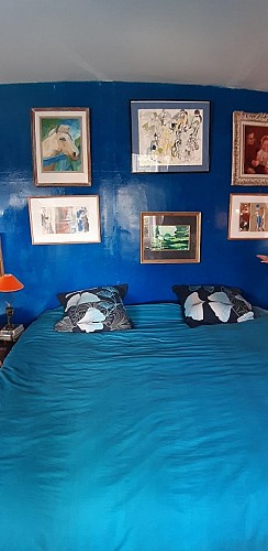 chambre bleue