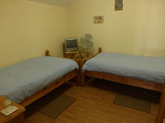 Chambre twin velux