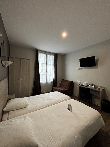 hotel de la place_chambre