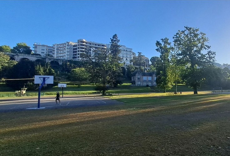 Parc Tissié - Pau - vue d'ensemble 2