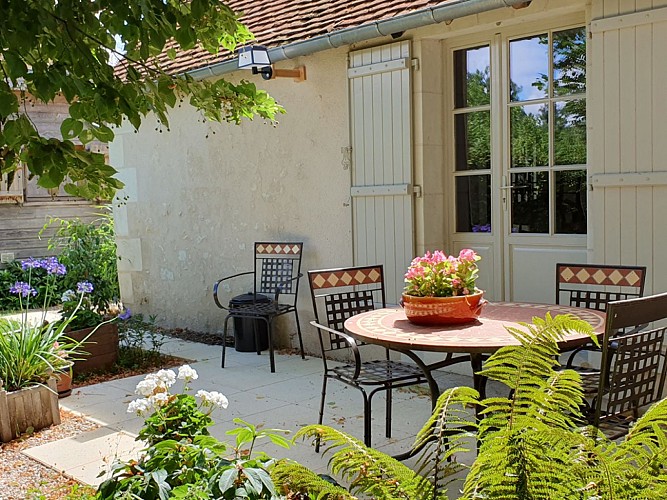 Gîte des Hellébores - Terrasse