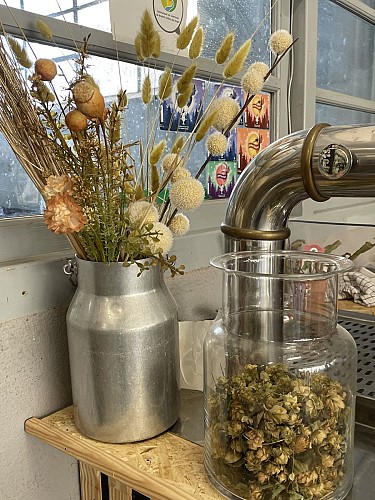 Un cadre sympathique vous attend dans les locaux de la Brass'Potes à Bruyères