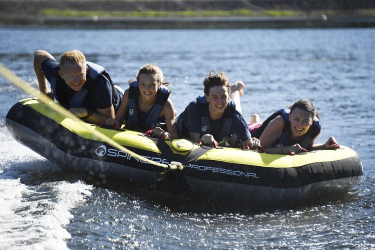 Outdoor activities lake pierre percee