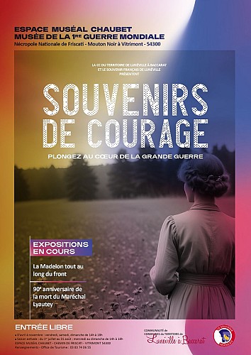 Military cemetery of friscati-mouton noir