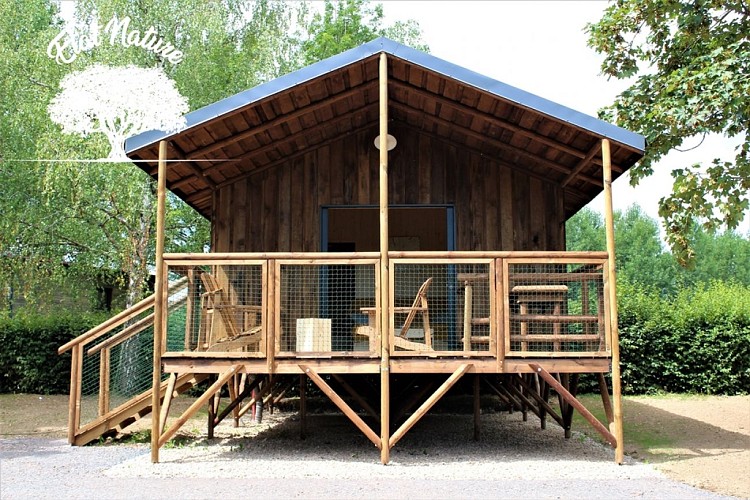 État-Nature - La cabane sur pilotis