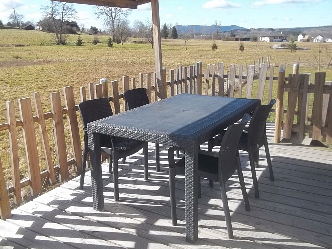 ' le frêne' vue sur les prairie