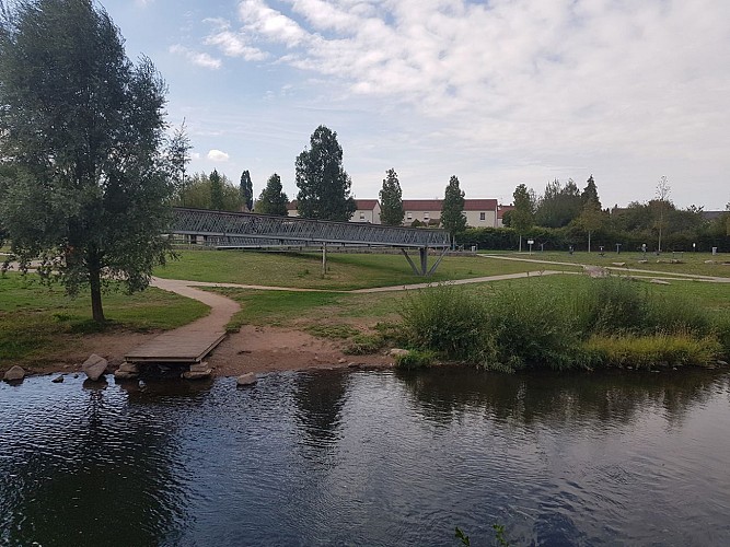 Aire de stationnement camping-car