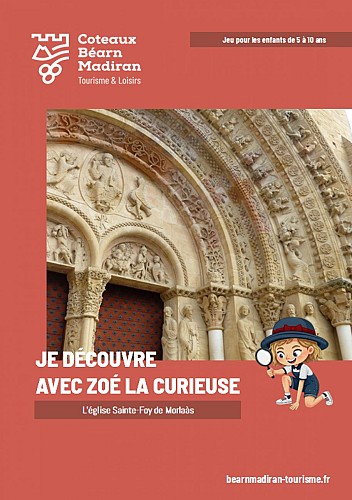 Zoé la curieuse église Sainte Foy couverture