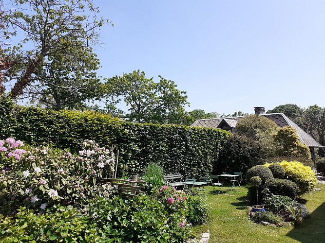au ptit jardin à saint sylvestre de cormeilles_jardin