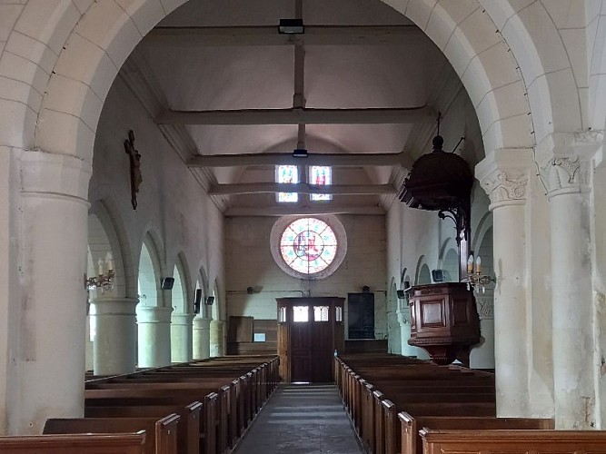 1 Eglise Saint-Denis - Écrainville