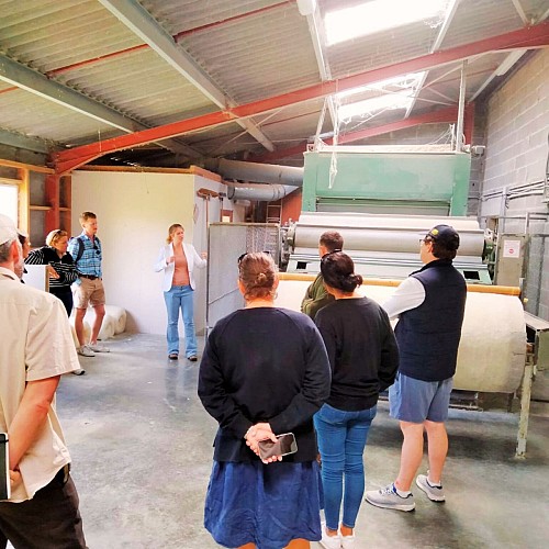 Visite d'entreprise "Laine et Compagnie" à Château-Chervix_1