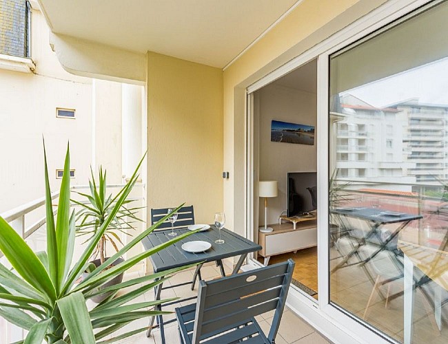 Appartement Impérial Biarritz balcon