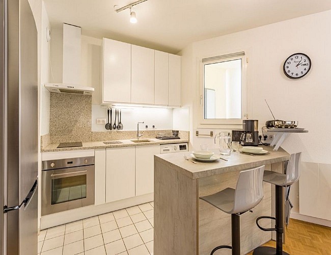 Appartement Impérial Biarritz cuisine