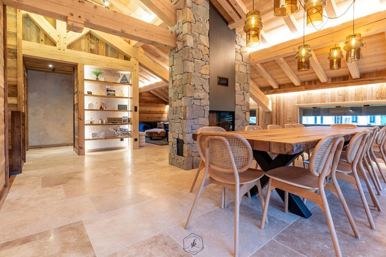 Chalet Le Flocon de Ventron - 13 personnes - Détente avec spa