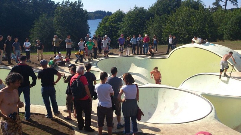 Skate Park OTRO de l'Île de Vassivière