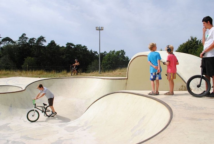 Skate Park OTRO de l'Île de Vassivière