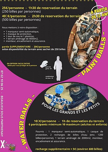 Xtreme Painball Beaulieu-sous-Parthenay