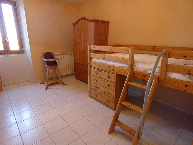 2eme chambre du Gîte Guibardéou à Ste Colombe avec Gites de France Landes