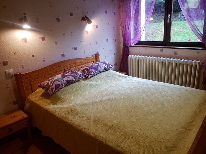 Flat 5 persons - La Linaigrette - Terrace, garage and pétanque court