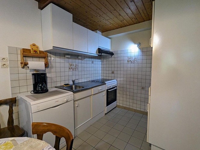 Appartement 5 personnes - La Linaigrette - Terrasse, garage et terrain de pétanque